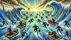 "Stock market speculation appears risky when observed from a distance. However, when we engage in it ourselves, it often feels much less threatening."